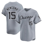 C.White Sox #15 Sean Newcomb Player Gray Road Limited Home Gdoa Stitched Jerseys