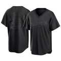 LA.Dodgers #25 Tommy Edman Player Black Pitch Fashion T-shirt Fdoa Stitched Jerseys
