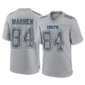 IN.Colts #84 Tyler Warren Player Gray Atmosphere Fashion Home Game Gdoa Stitched Jerseys