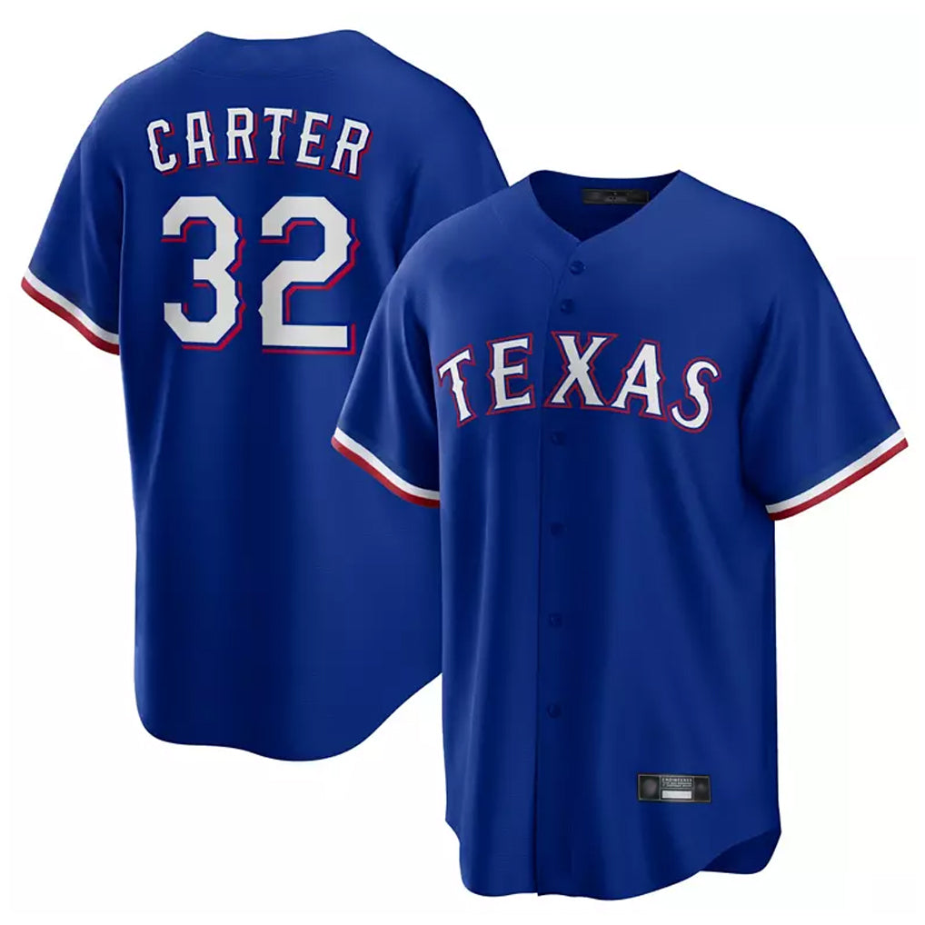 T.Rangers #32 Evan Carter Player Royal Home Limited Fdoa Stitched Jerseys