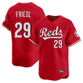 C.Reds #29 TJ Friedl Player Red Home Limited Gdoa Stitched Jerseys
