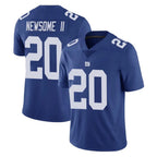 NY.Giants #20 Greg Newsome II Player Royal Limited Vapor Untouchable Home Game Gdoa Stitched Jerseys