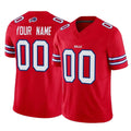 Custom B.Bills Red Vapor F.U.S.E. Limited Home Game Any Name & Numbers Gdoa Stitched Jerseys