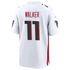 A.Falcons #11 Jalon Walker Player White Home Game Gdoa Stitched Jerseys