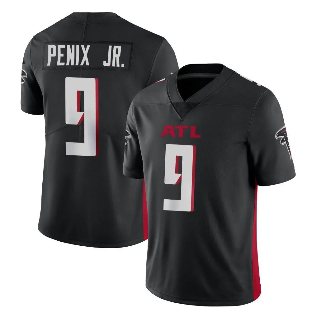 A.Falcons #9 Michael Penix Jr. Player Black Vapor Untouchable Limited Home Game Gdoa Stitched Jerseys
