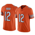 C.Bears #12 Devin Bush Player Orange Alternate Vapor Limited Home Game Gdoa Stitched Jerseys