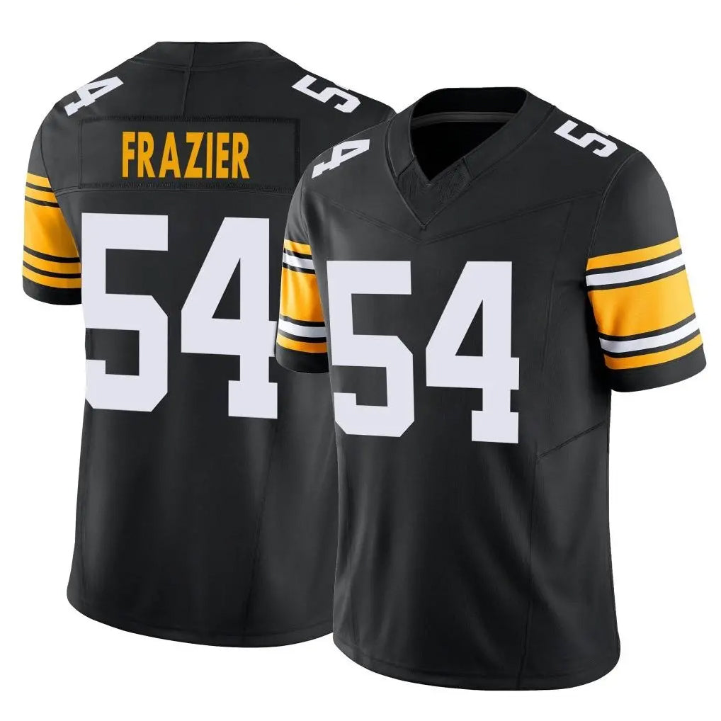 P.Steelers #54 Zach Frazier Player Black Limited Alternate Vapor F.U.S.E. Home Game Gdoa Stitched Jerseys