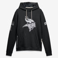 MN.Vikings 2026 Black Logo Pullover Hoodies Limited Game Gdoa Stitched Jerseys