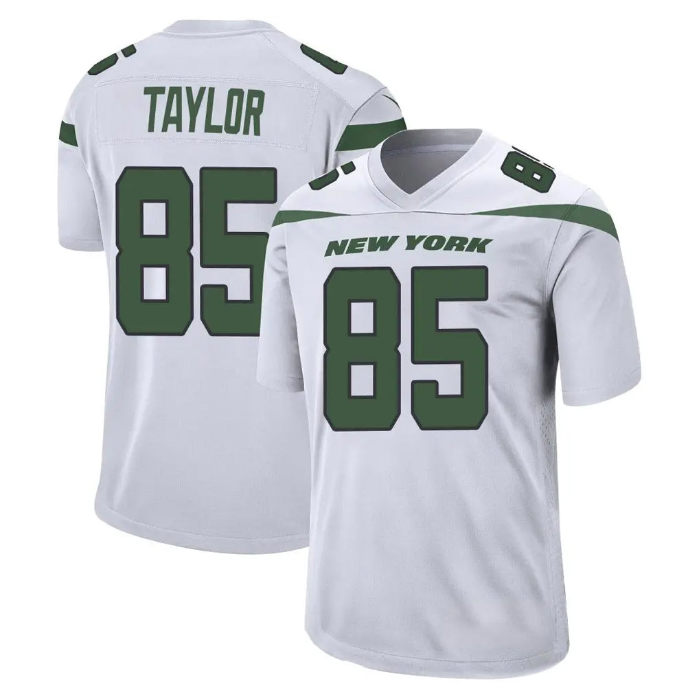 NY.Jets #85 Mason Taylor Player White Spotlight Home Game Gdoa Stitched Jerseys