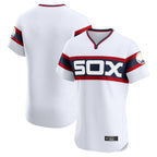 C.White Sox ## White Sox Blank Player White T-shirt Limtied Elite Home Gdoa Stitched Jerseys