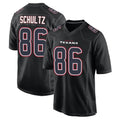 H.Texans #86 Dalton Schultz Player Black Fashion Home Game Gdoa Stitched Jerseys