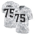 M.Vikings #75 Brian O'Neill Player Arctic Camo Salute To Service Limited Game Gdoa Stitched Jerseys