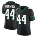 NY.Jets #44 Jamien Sherwood Player Black Limited Legacy Vapor F.U.S.E. Home Game Gdoa Stitched Jerseys