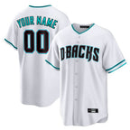 Custom A.Diamondbacks White World Series Home Game Any name & number Gdoa Stitched Jerseys