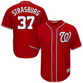W.Nationals #37 Stephen Strasburg Player Red Cool Alternate Player Fdoa Stitched Jerseys