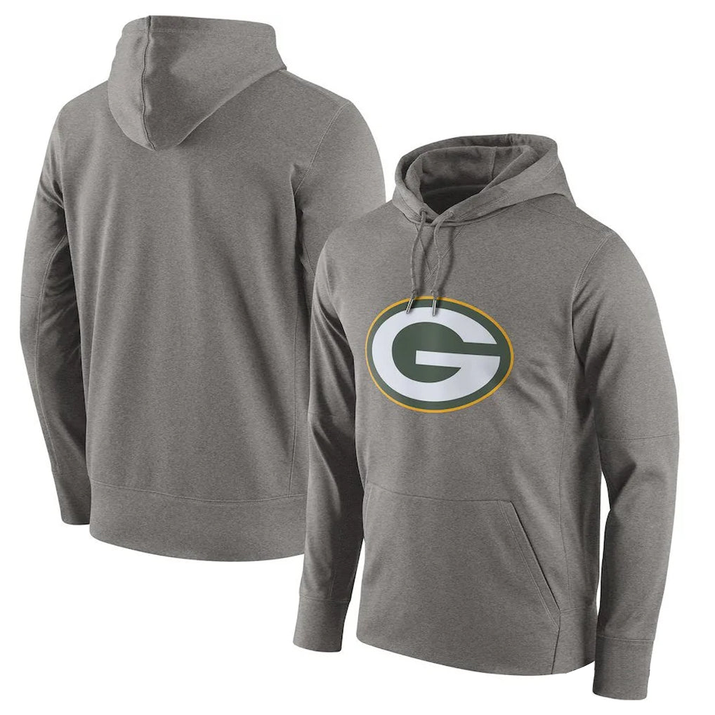 GB.Packers ## Packers Blank Player Gray Circuit Logo Pullover Hoodies Limited Game Gdoa Stitched Jerseys