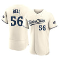 M.Twins #56 Josh Bell Player Cream Home Limited Elite Fdoa Stitched Jerseys
