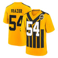P.Steelers #54 Zach Frazier Player Gold Limited 1933 Throwback Home Game Gdoa Stitched Jerseys