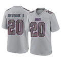 NY.Giants #20 Greg Newsome II Player Gray Atmosphere Fashion Limited Game Gdoa Stitched Jerseys