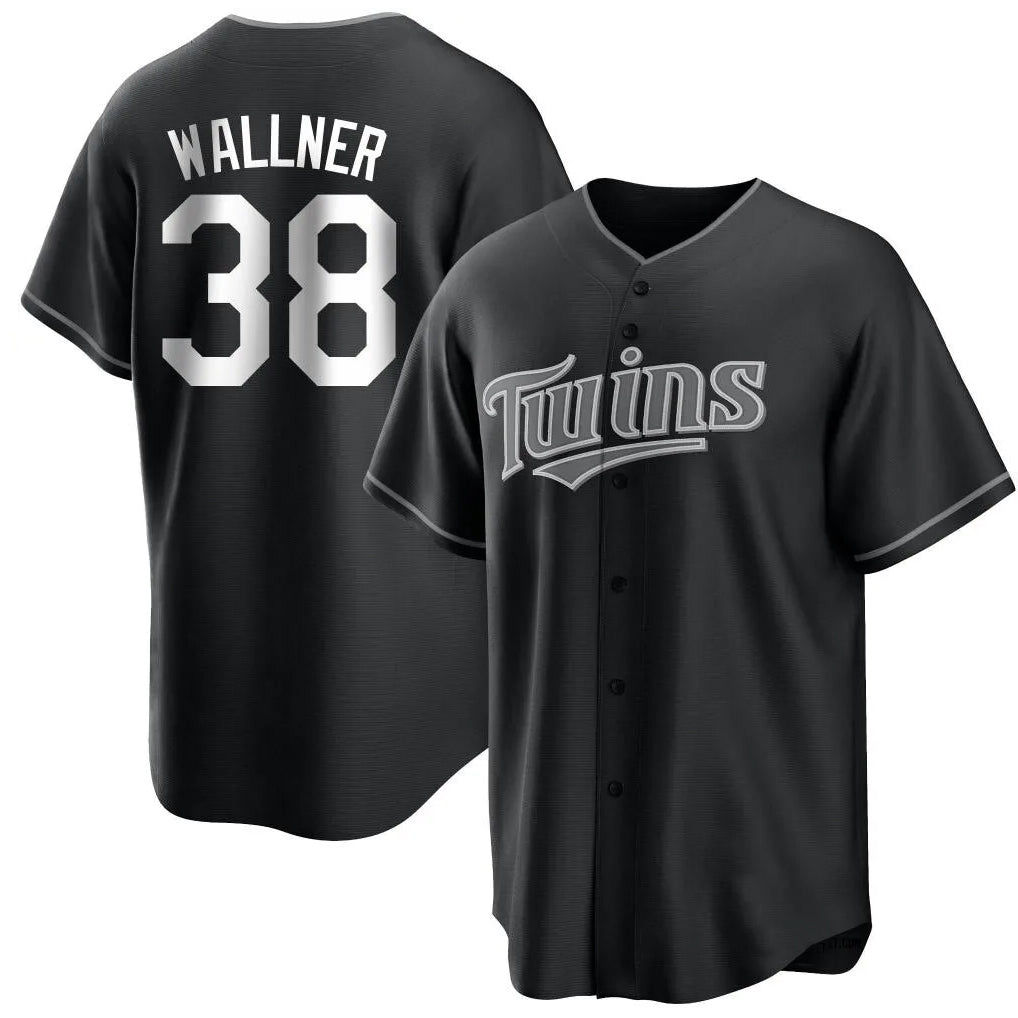 M.Twins #38 Matt Wallner Player Black Home Game Fdoa Stitched Jerseys
