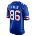 B.Bills #86 Dalton Kincaid Player Royal Home Game Gdoa Stitched Jerseys