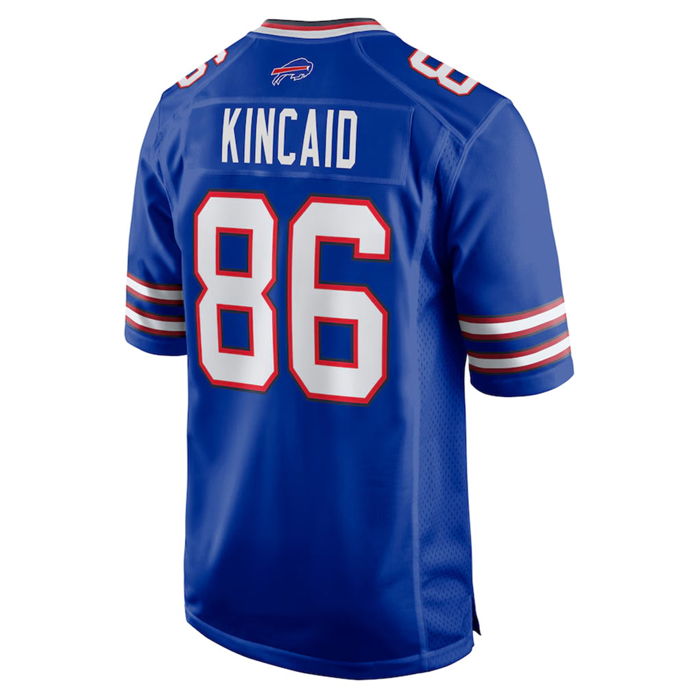 B.Bills #86 Dalton Kincaid Player Royal Home Game Gdoa Stitched Jerseys