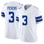 D.Cowboys #3 George Pickens Player White Limited Vapor F.U.S.E. Home Game Gdoa Stitched Jerseys