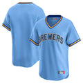 M.Brewers ## Brewers Blank Player Light Blue Cooperstown Collection T-shirt Fdoa Stitched Jerseys
