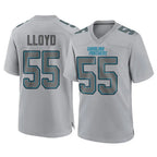 C.Panthers #55 Devin Lloyd Player Gray Atmosphere Fashion Game Gdoa Stitched Jerseys