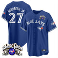 T.Blue Jays #27 Vladimir Guerrero Jr. Player Navy 2025 American League All Fdoa Stitched Jerseys