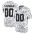 Custom TB.Buccaneers Arctic Camo Limited Salute To Service Home Game Any Name & Numbers Gdoa Stitched Jerseys