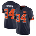 C.Bears #34 Walter Payton Player Navy Limited 2026 Rivalries Collection Home Game Gdoa Stitched Jerseys