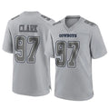 D.Cowboys #97 Kenny Clark Player Gray Atmosphere Fashion Home Game Gdoa Stitched Jerseys