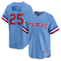 T.Rangers #25 Buddy Bell Player Blue Home City Connect Limited Fdoa Stitched Jerseys