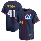 M.Twins #41 Joe Ryan Player Navy All-star Game Limited Home Fdoa Stitched Jerseys