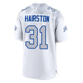 B.Bills #31 Maxwell Hairston Player White Rivalries Collection Game Gdoa Stitched Jerseys