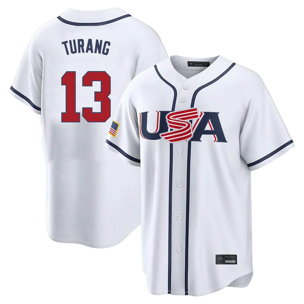 NY.Yankees #13 Jazz Chisholm Jr Player White USA 2026 World Classic Limited Game Fdoa Stitched Jerseys