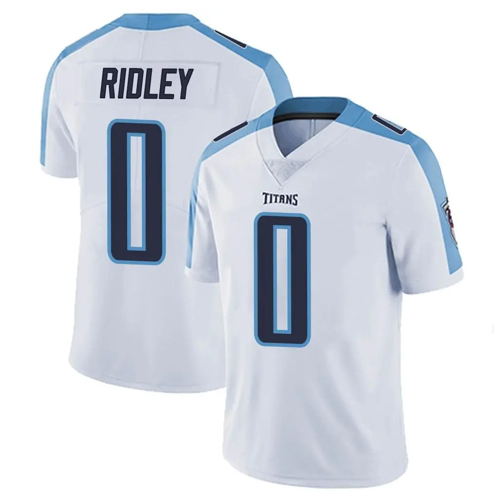 T.Titans #0 Calvin Ridley Player White Limited Vapor Untouchable Home Game Gdoa Stitched Jerseys