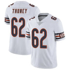C.Bears #62 Joe Thuney Player White Vapor Untouchable Limited Home Game Gdoa Stitched Jerseys
