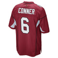 A.Cardinals #6 James Conner Player Cardinal Home Game Gdoa Stitched Jerseys