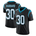 C.Panthers #30 Chuba Hubbard Player Black Vapor Untouchable Limited Game Gdoa Stitched Jerseys