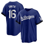 LA.Dodgers #16 Will Smith Player Royal City Connect Home Game Fdoa Stitched Jerseys