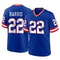 NY.Giants #22 Najee Harris Player Royal Classic Home Game Gdoa Stitched Jerseys