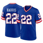 NY.Giants #22 Najee Harris Player Royal Classic Home Game Gdoa Stitched Jerseys