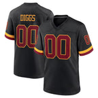 Custom W.Commanders Black Limited Home Game Any Name & Numbers Gdoa Stitched Jerseys