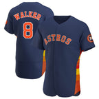 H.Astros #8 Christian Walker Player Navy Home Limited Elite Gdoa Stitched Jerseys