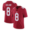 NY.Giants #8 Jevon Holland Player Red Limited Vapor Untouchable Home Game Gdoa Stitched Jerseys