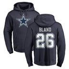 D.Cowboys #26 DaRon Bland Player Navy Pullover Hoodies Limited Gdoa Stitched Jerseys