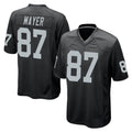 LV.Raiders #87 Michael Mayer Player Black Home Game Gdoa Stitched Jerseys