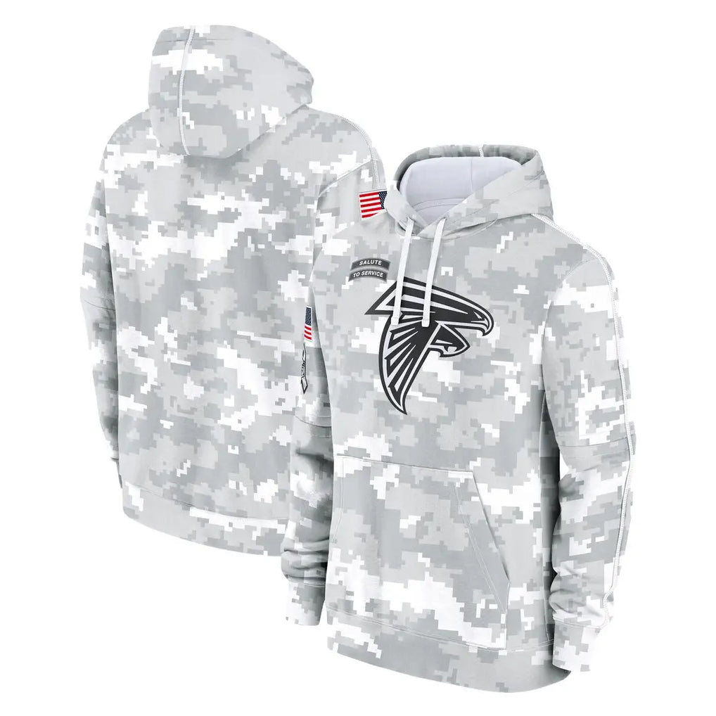 A.Falcons ## Falcons Blank Player Arctic Camo Salute to Service Limited Hoodie Gdoa Stitched Jerseys